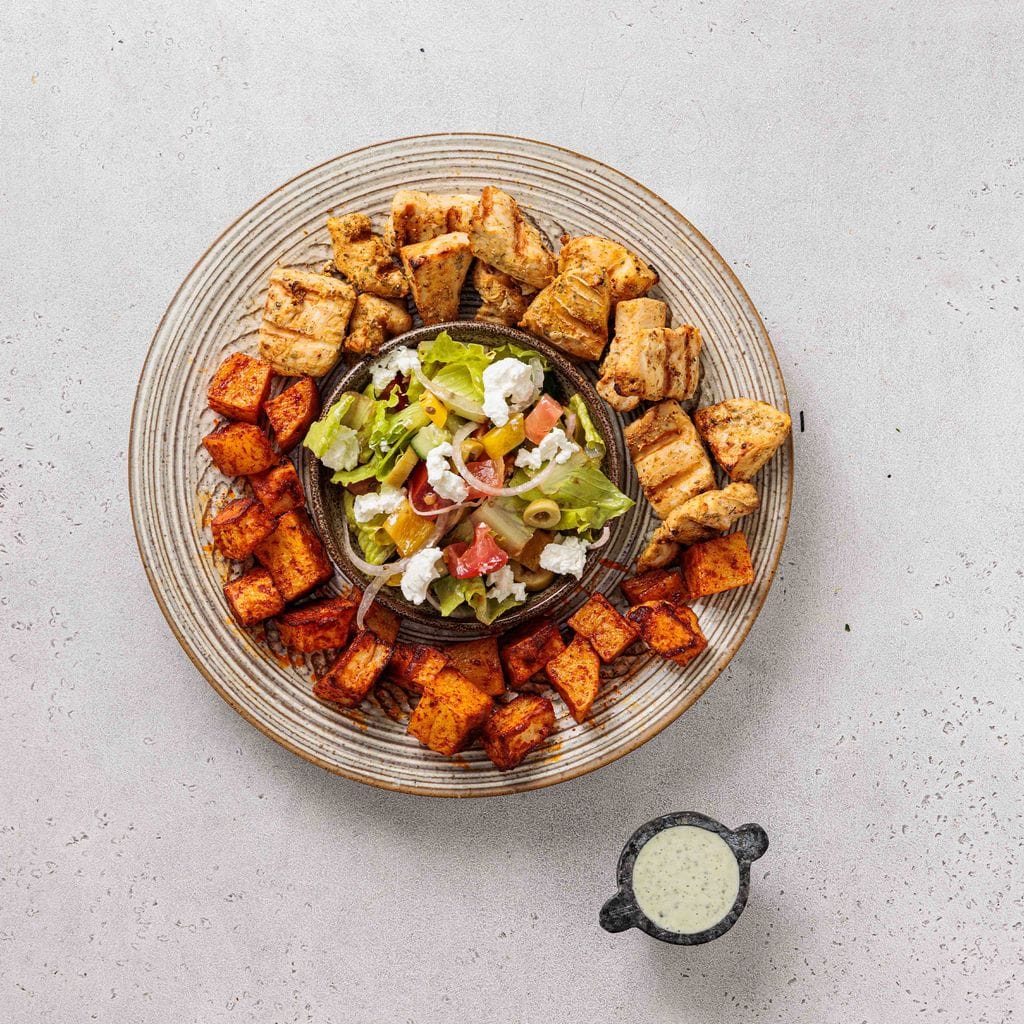 Chicken Souvlaki Bowl