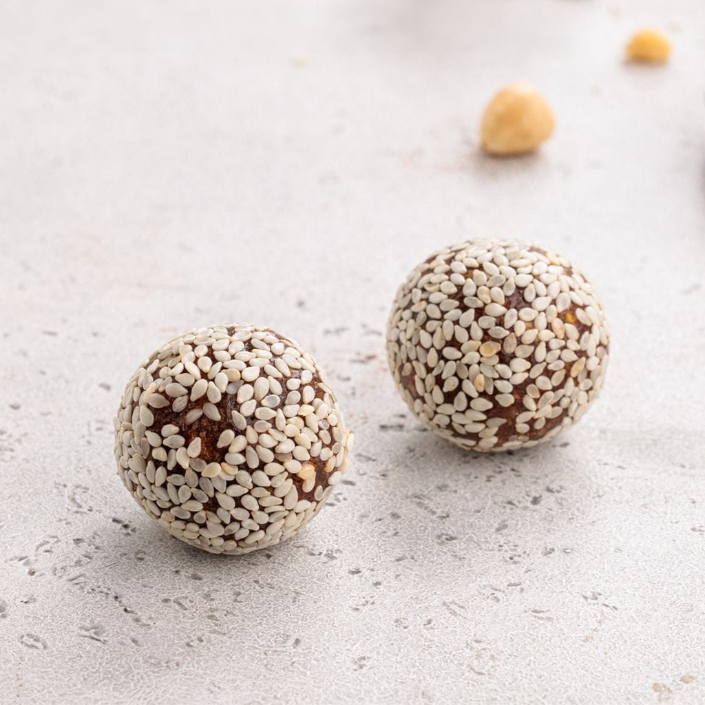 Sesame Date Bites