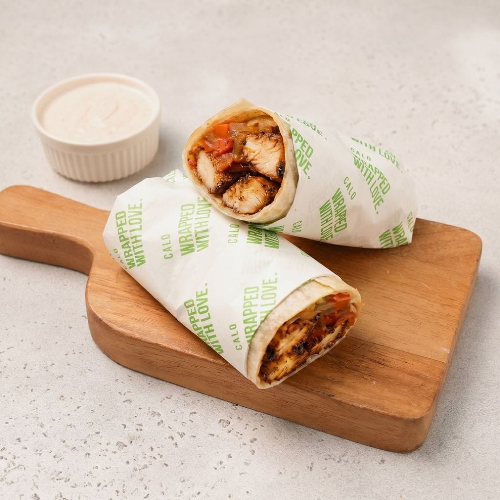 Mediterranean Chicken Wrap