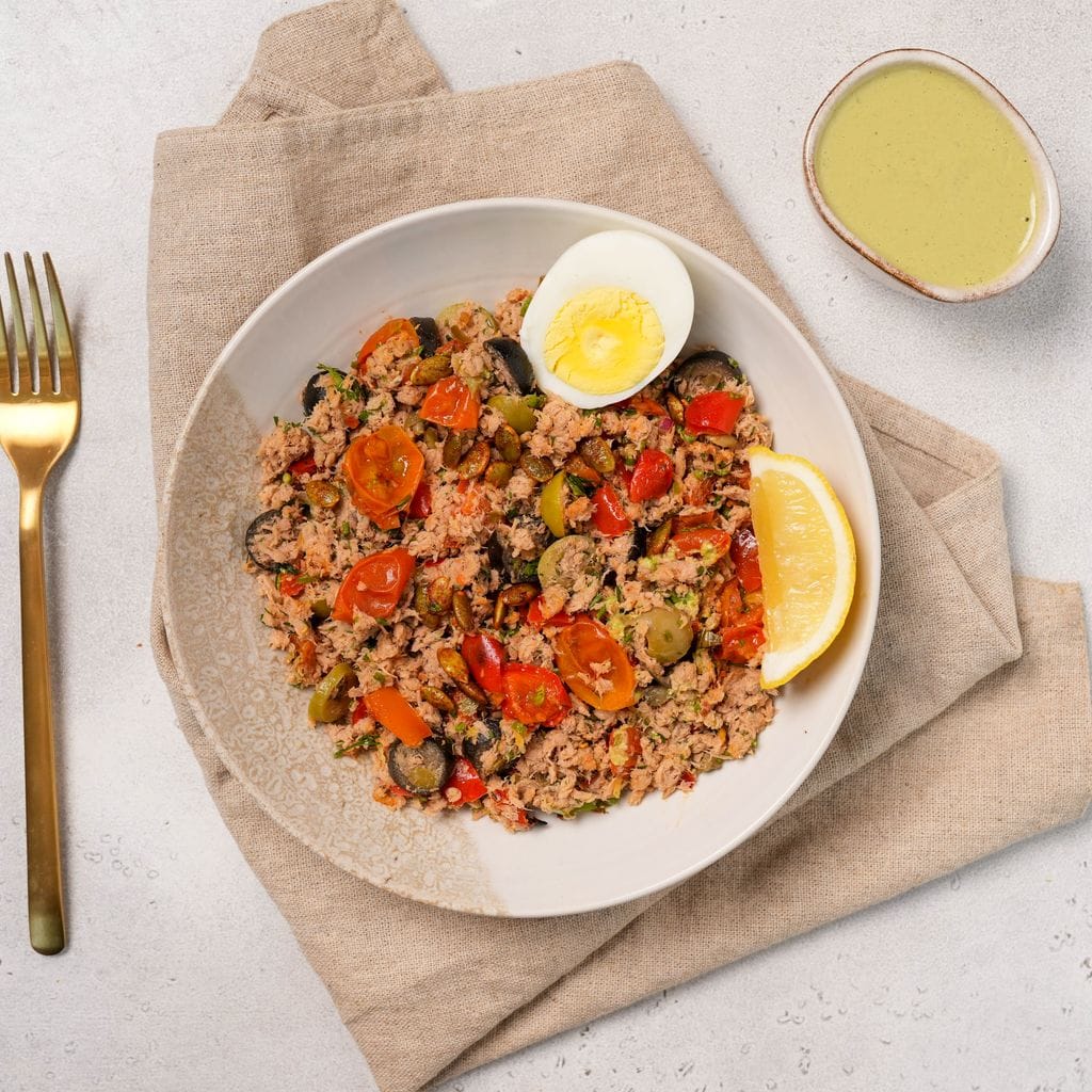 Lemon Olive Tuna Salad