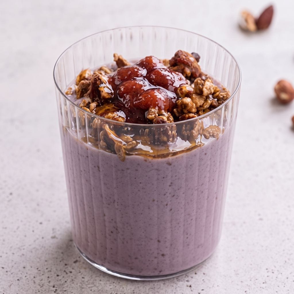 Chia Berry Protein Oatmeal