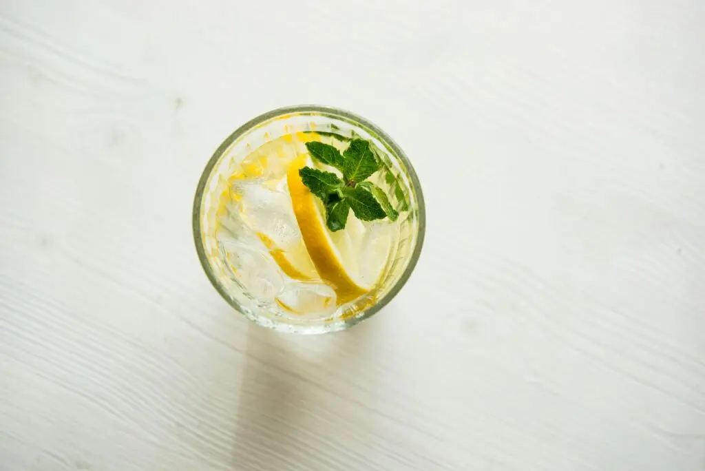 sparkling water