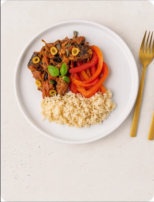 Custom Macros meal background