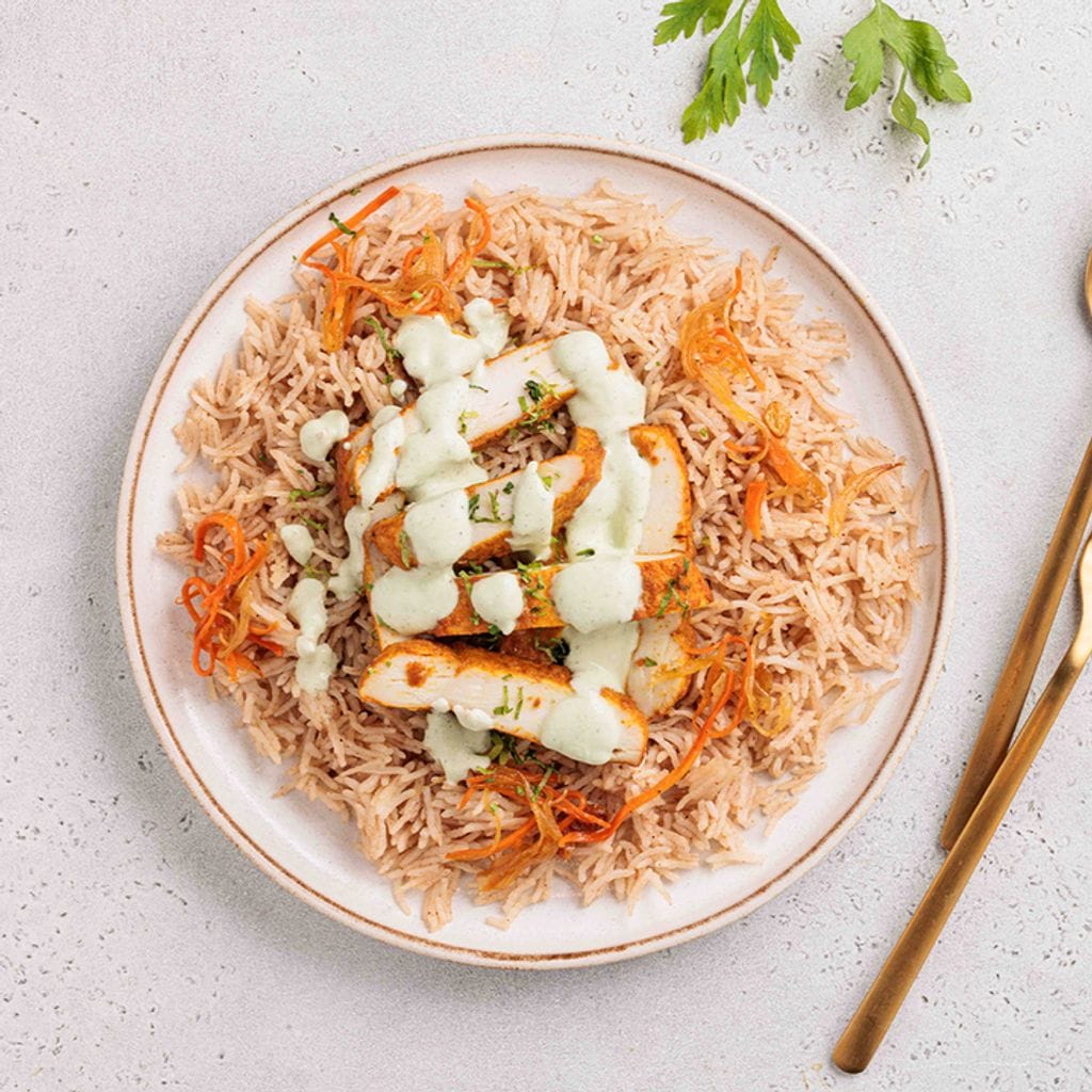 Madhbi Chicken with Bishwar Rice