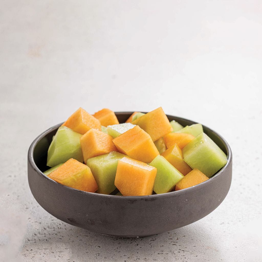 كوب فواكه بالشمام