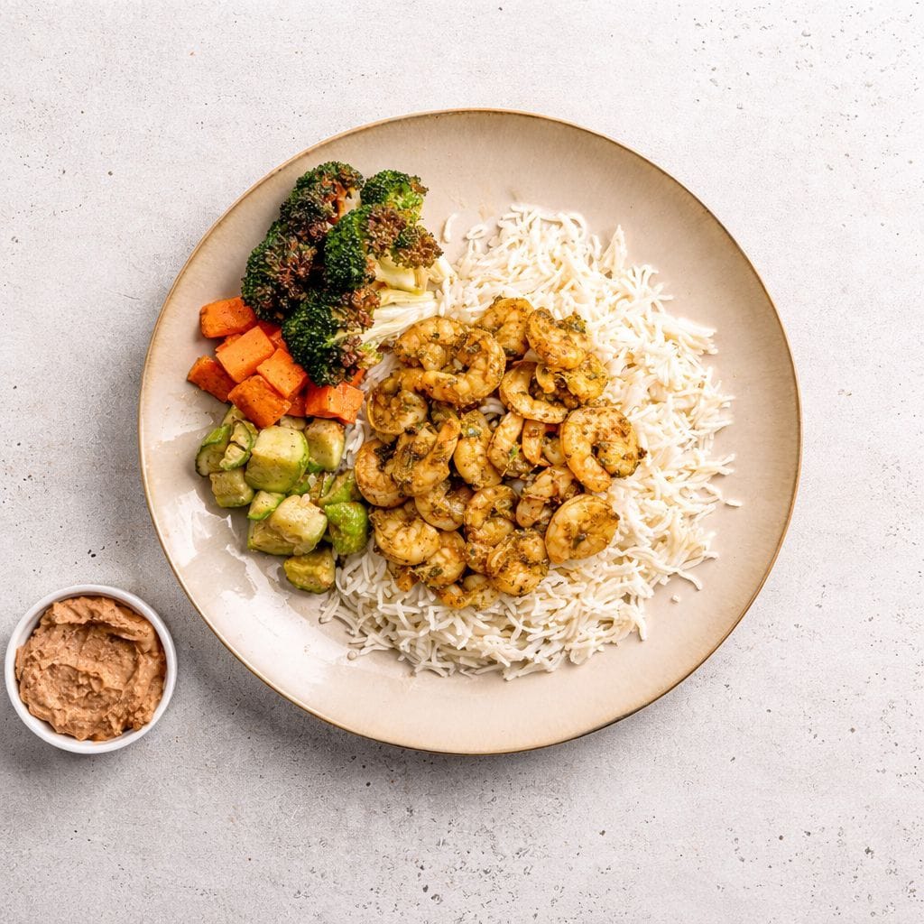 Shrimps Veggie Roast