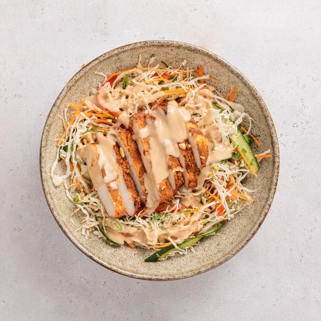 سلطة الدجاج الآسيوية