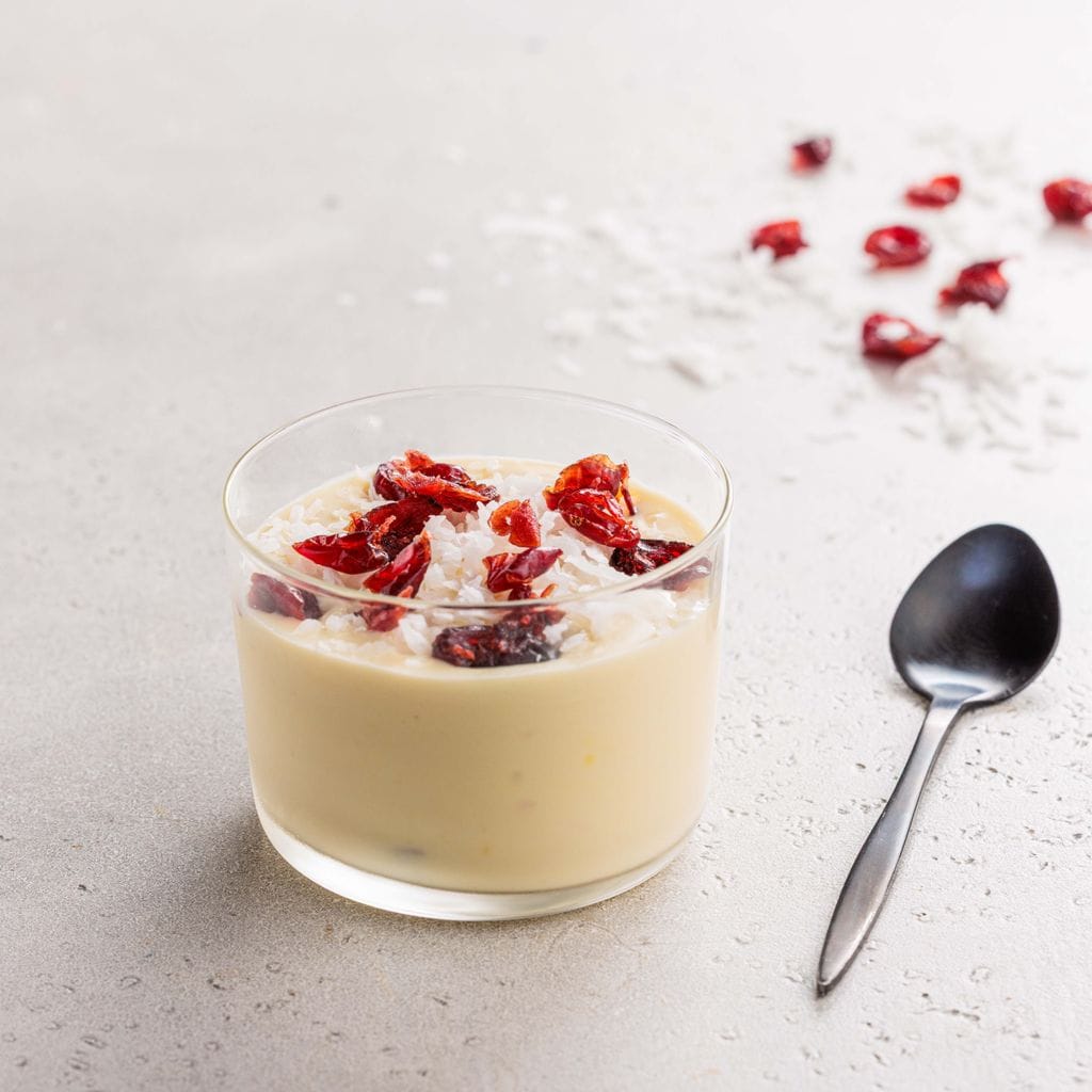 Coconut Saffron Mahalabia