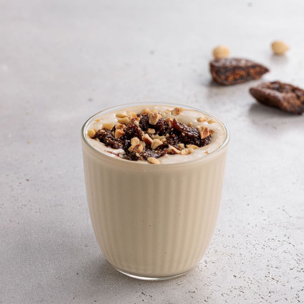 زبادي البروتين بالتين