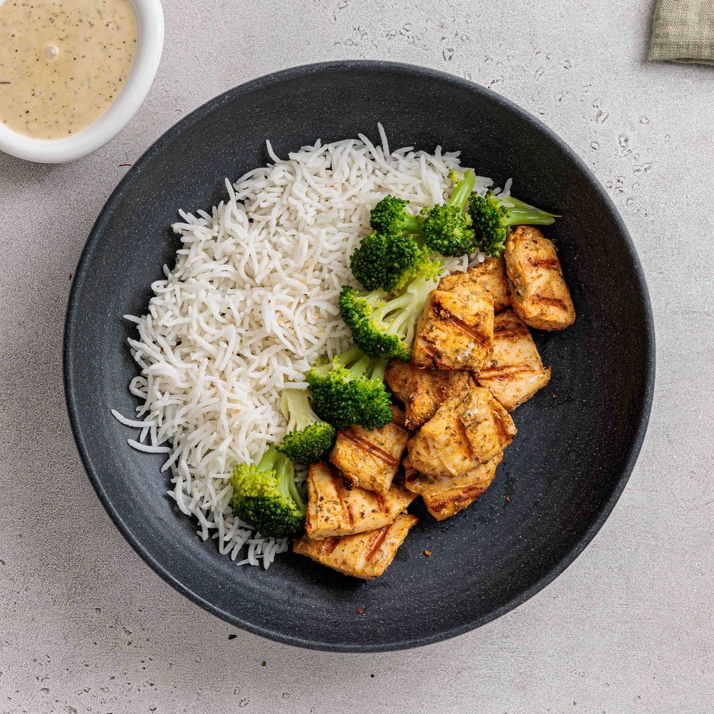 Chicken Rice and Broccoli