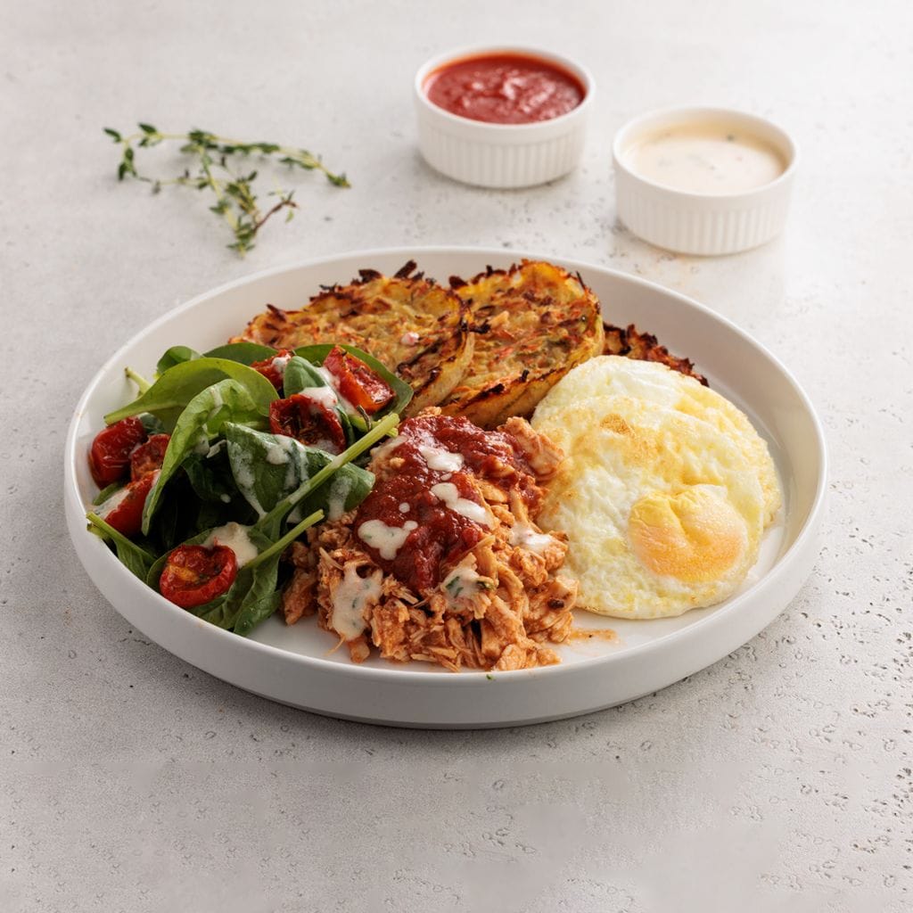 Chicken and Egg Florentine