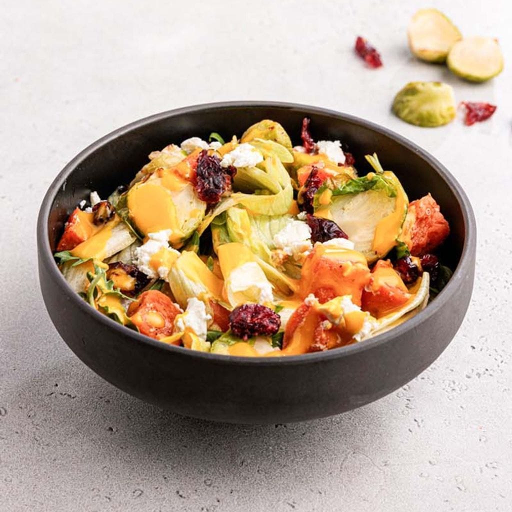 FODMAP Brussel Sprout Salad