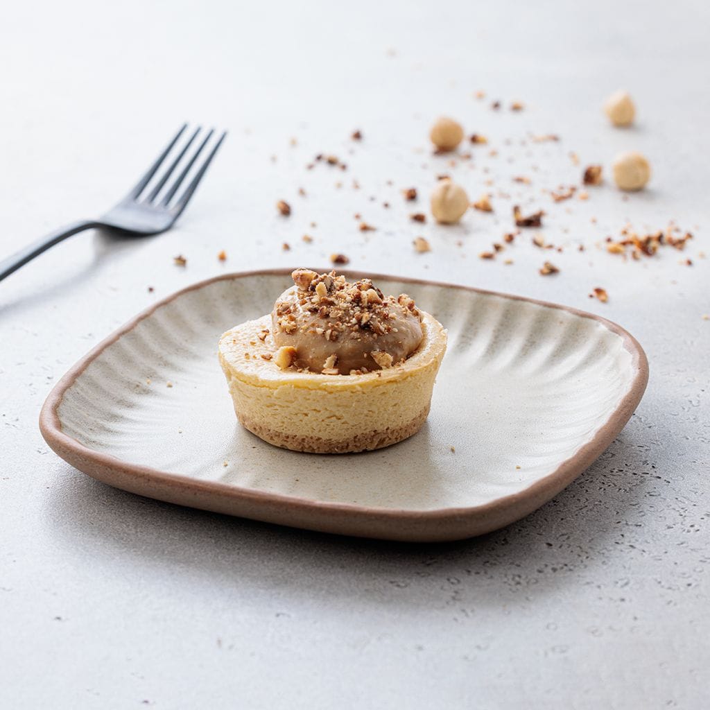 Golden Hazelnut Cheesecake