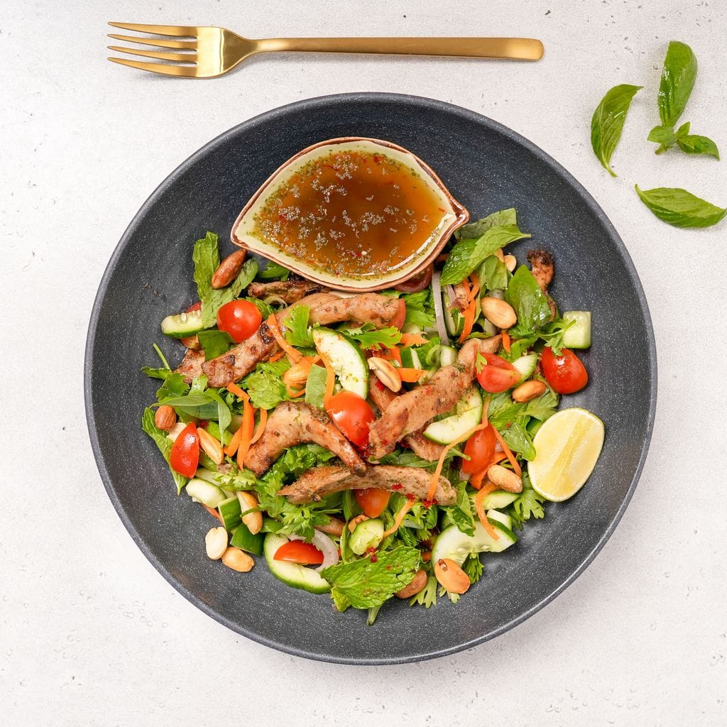 Vietnamese Grilled Chicken Salad