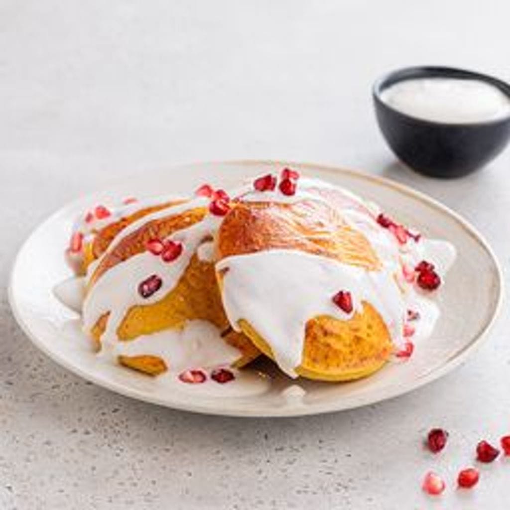 بانكيك البروتين بالقرع