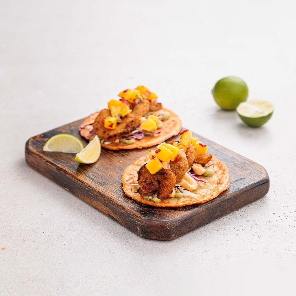 Mango Shrimp Tacos