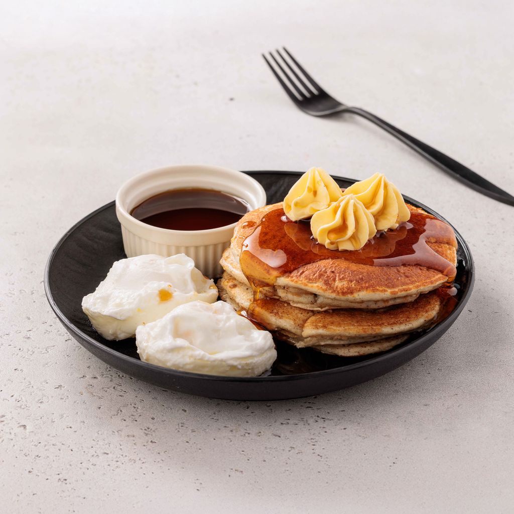 Pancakes and Eggs