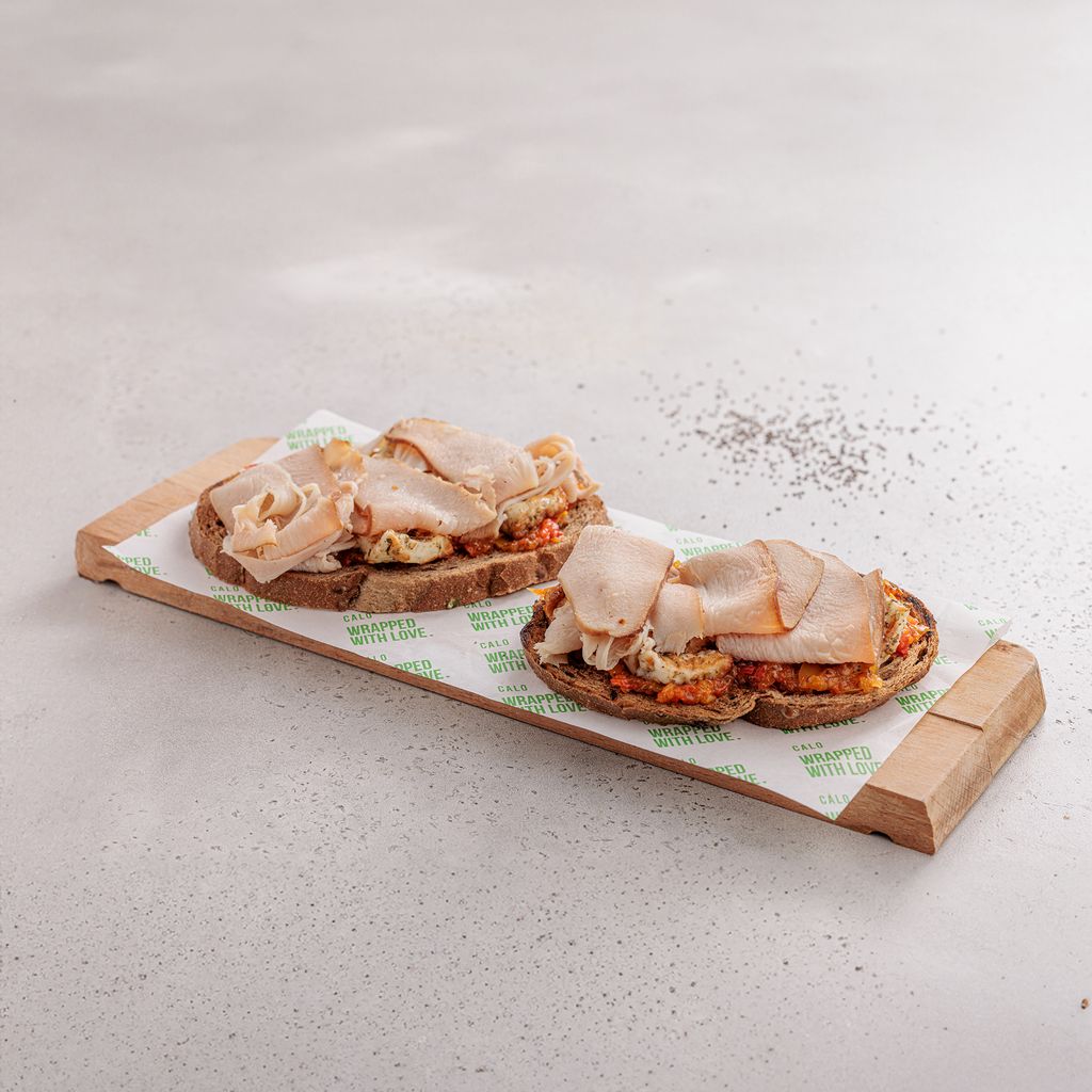 Turkey Halloumi Toast