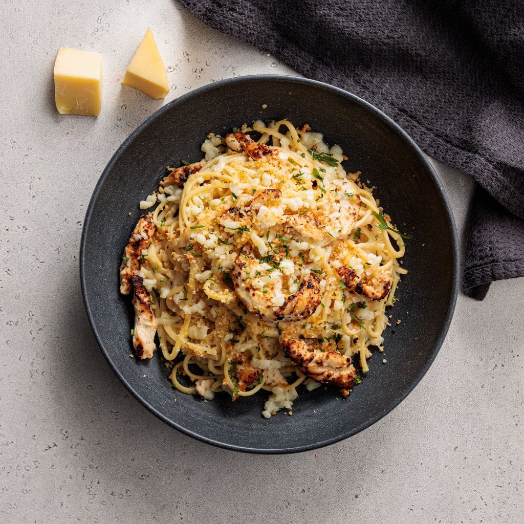 Caramelized Onion Chicken Pasta