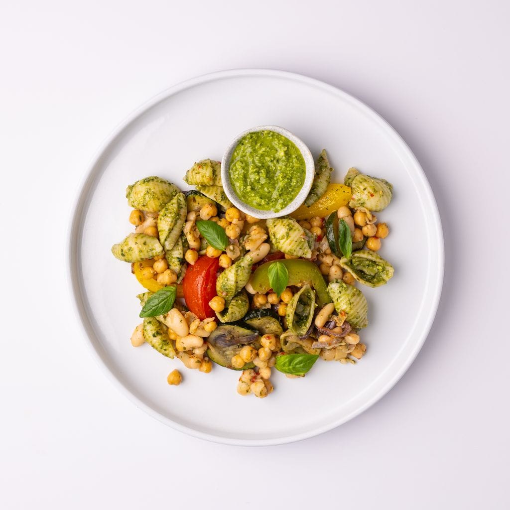 Roast Veggie and White Bean Salad-FFF