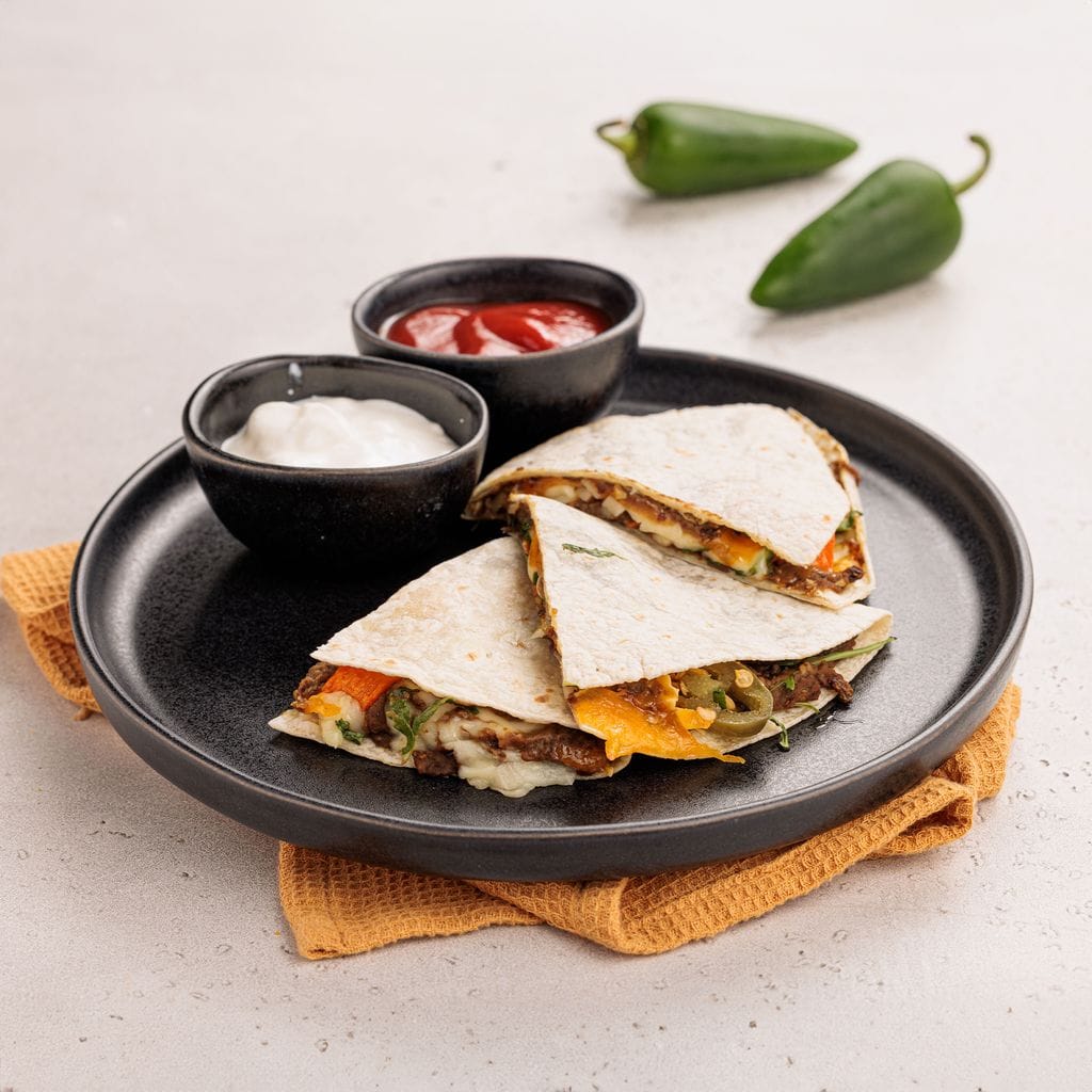 Blackbean Butternut Quesadilla