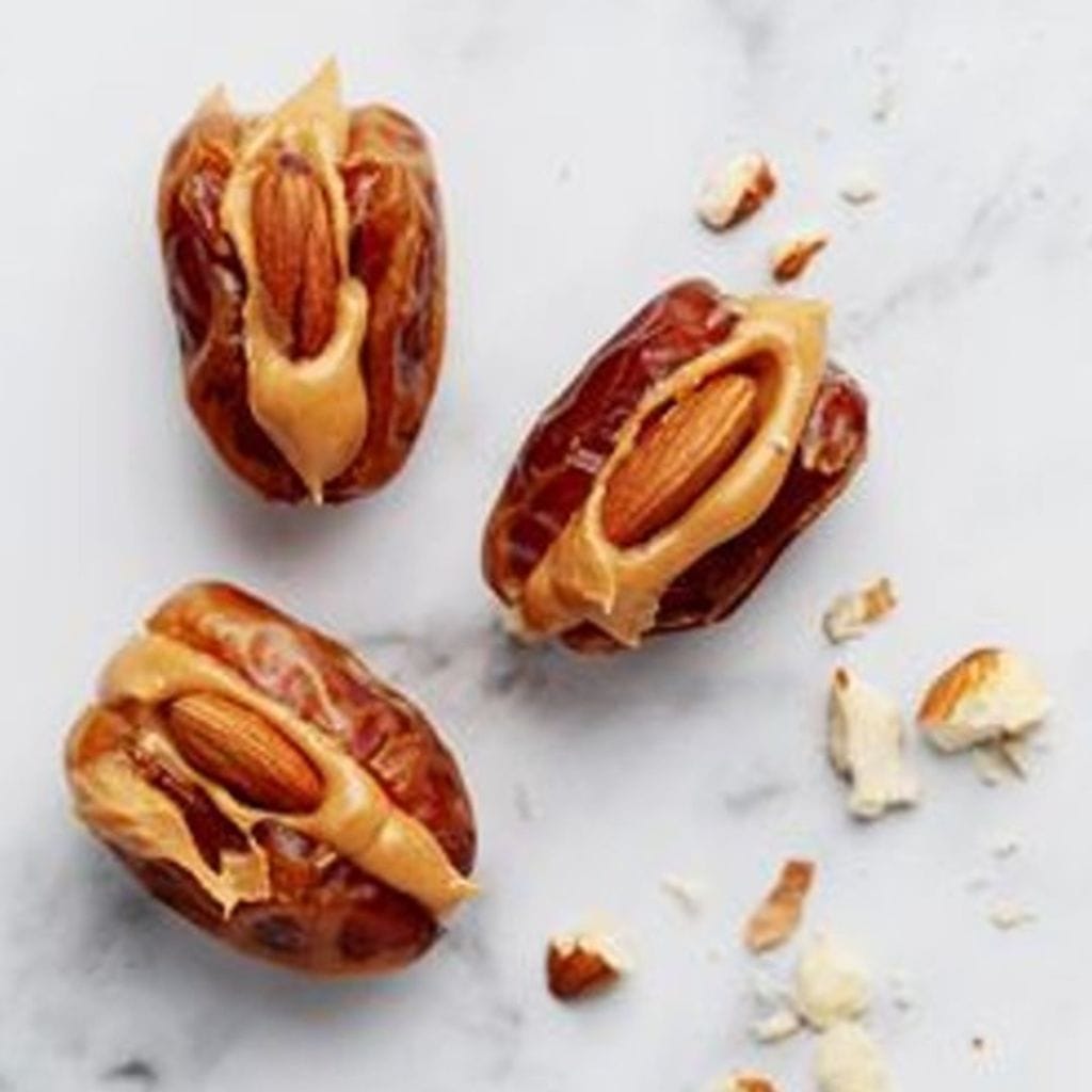PB Stuffed Dates