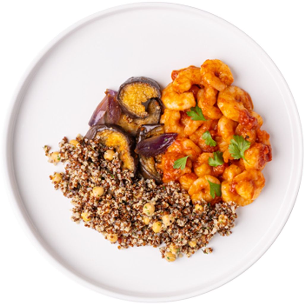 Tomato and Harissa Spiced Prawns-FFF