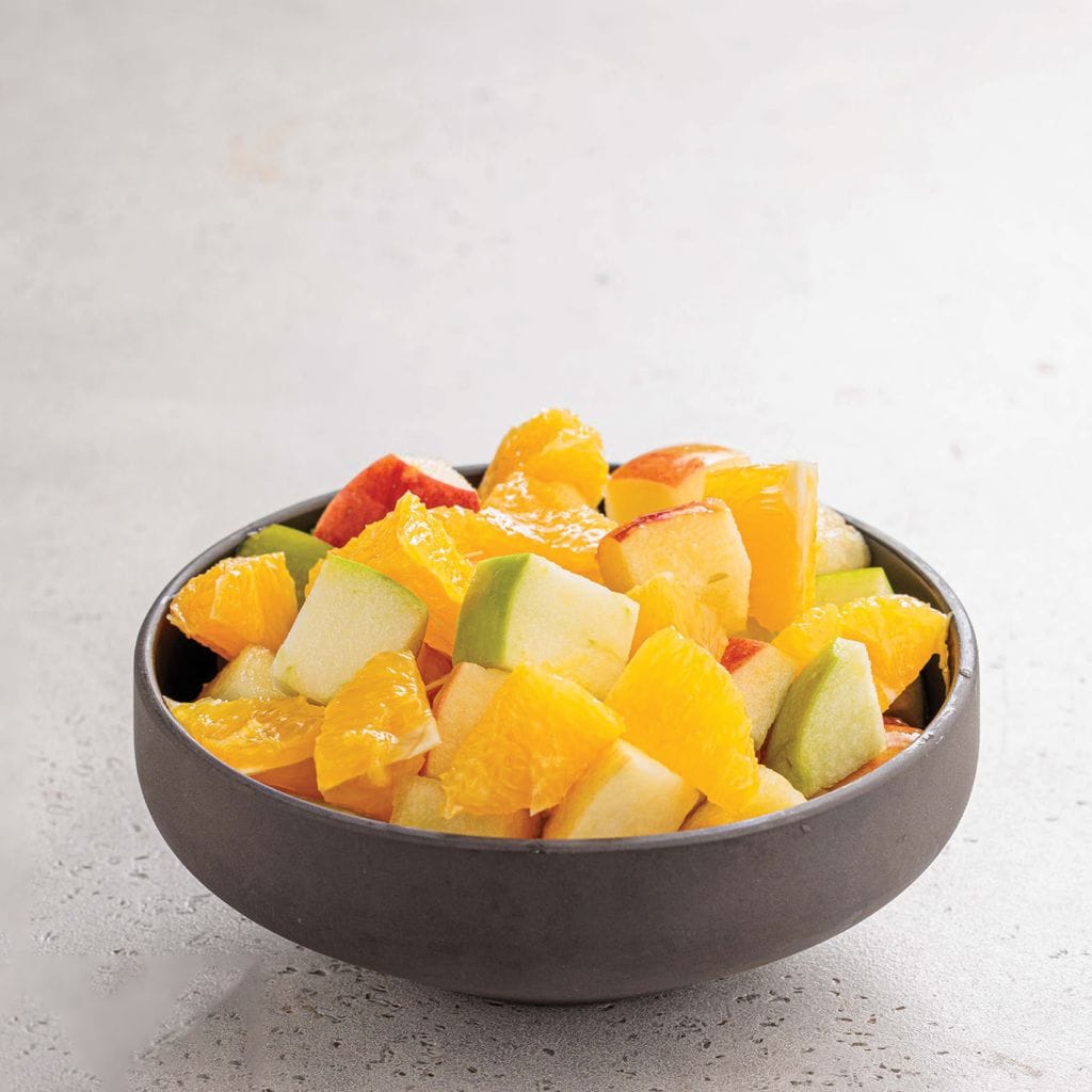 Apple Orange Fruit Pot