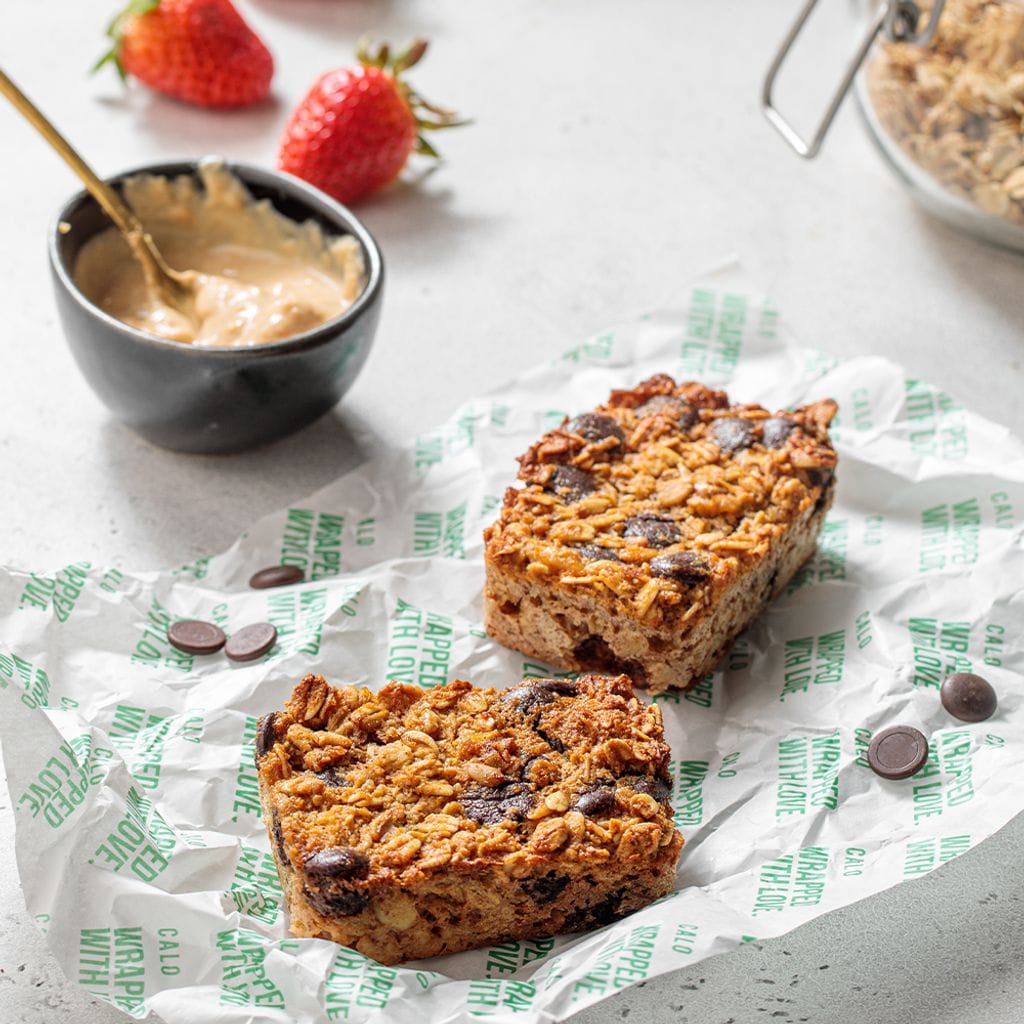 شوفان مخبوز بالشوكولاتة