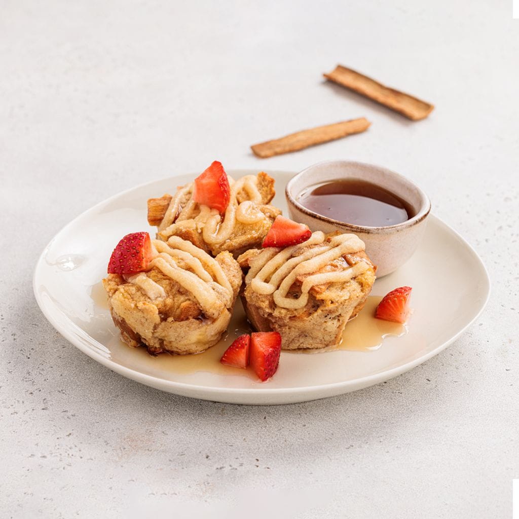 French Toast Muffin with Maple