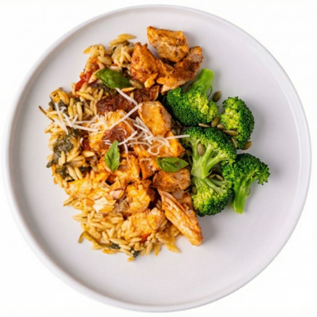 Creamy Tomato Tuscan Salmon High Protein