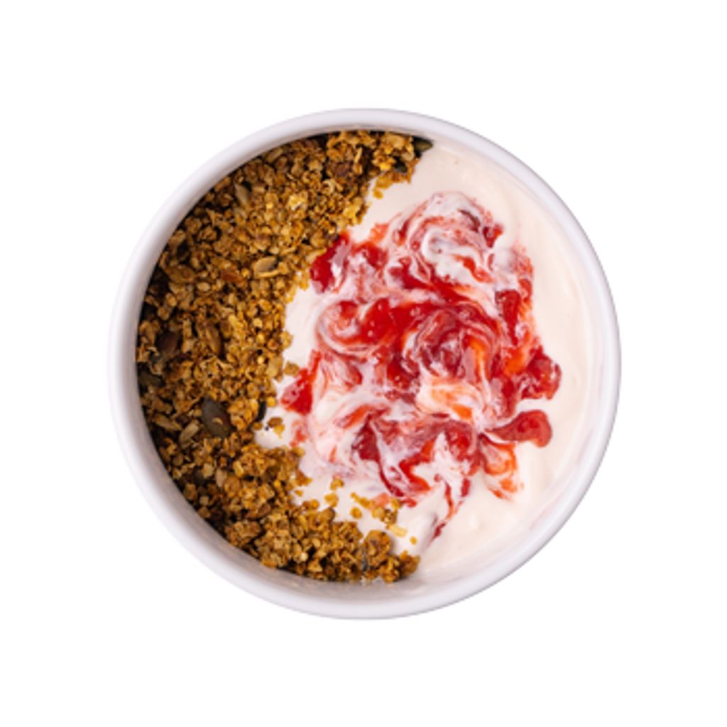 Strawberry Yoghurt with Chocolate Granola-FFF