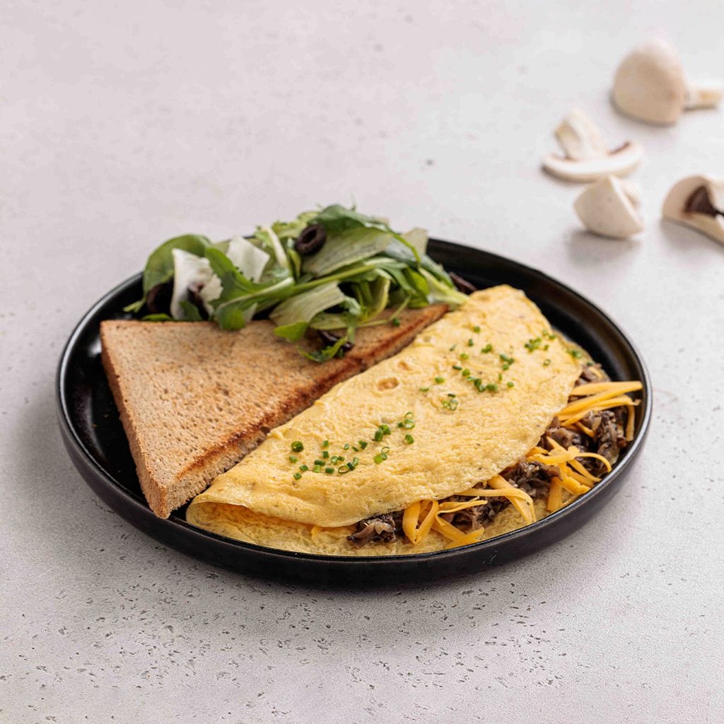 Mushroom and Truffle Omelette
