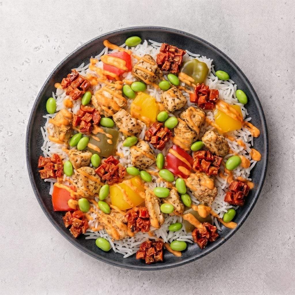 Pepper Chicken and Rice