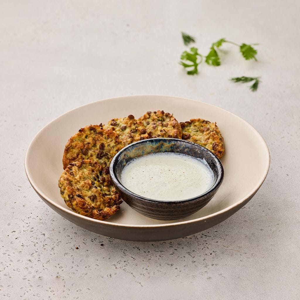 كعك العدس بالدجاج