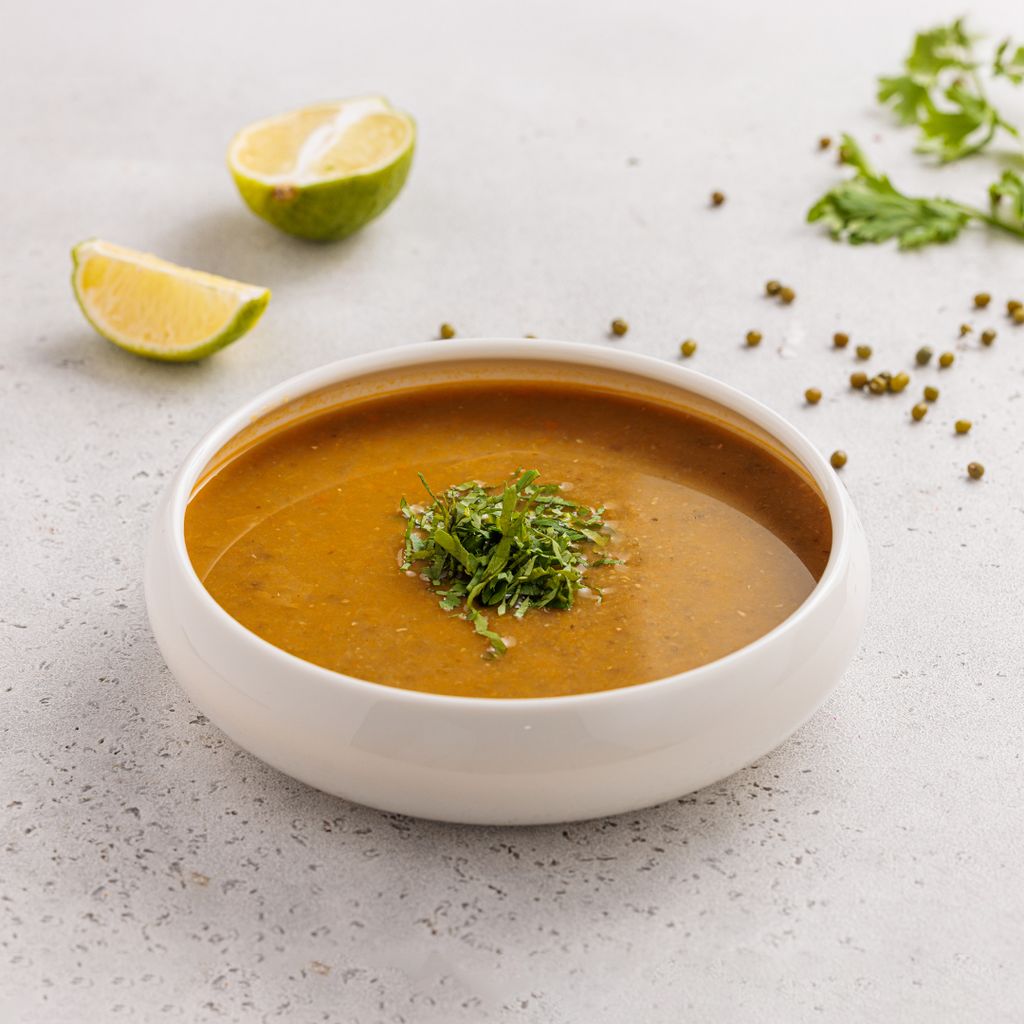 شوربة الفاصوليا الخضرا