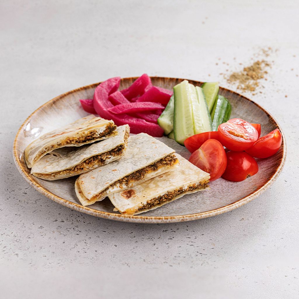 كاساديا الجبن والزعتر