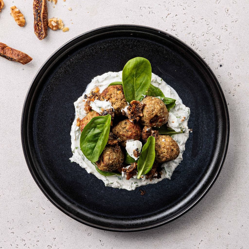 Lamb Meatball with Labneh Dip