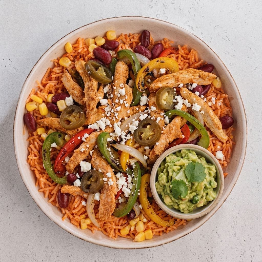Chicken Fajita Bowl High Protein