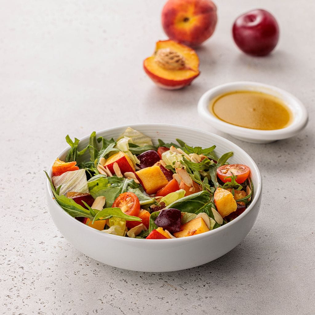Summer Peach and Plum Salad