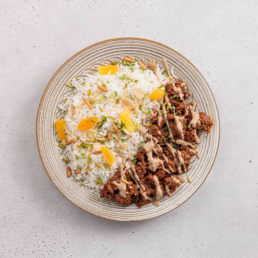 Beef and Algerian Wedding Rice