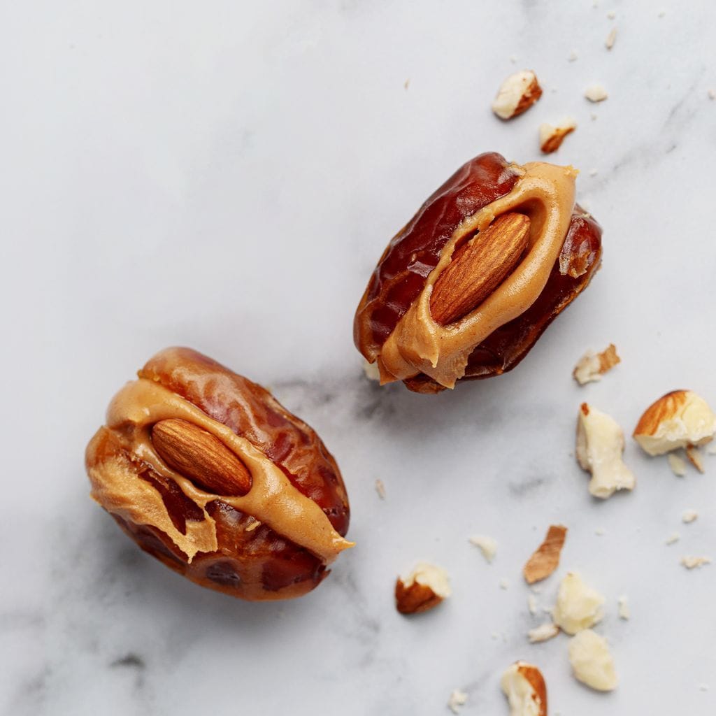 PB Stuffed Dates