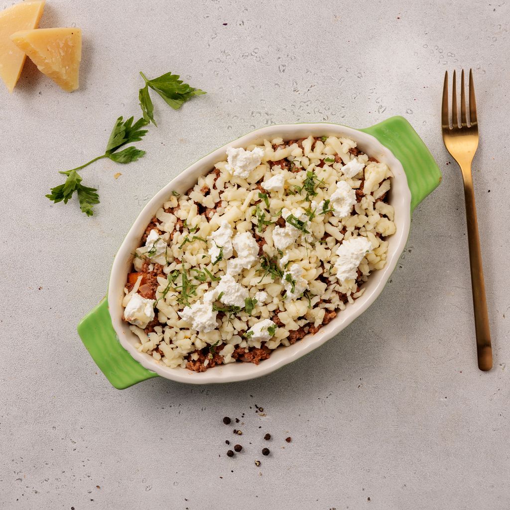 صينية اللحم والبطاطا الحلوة