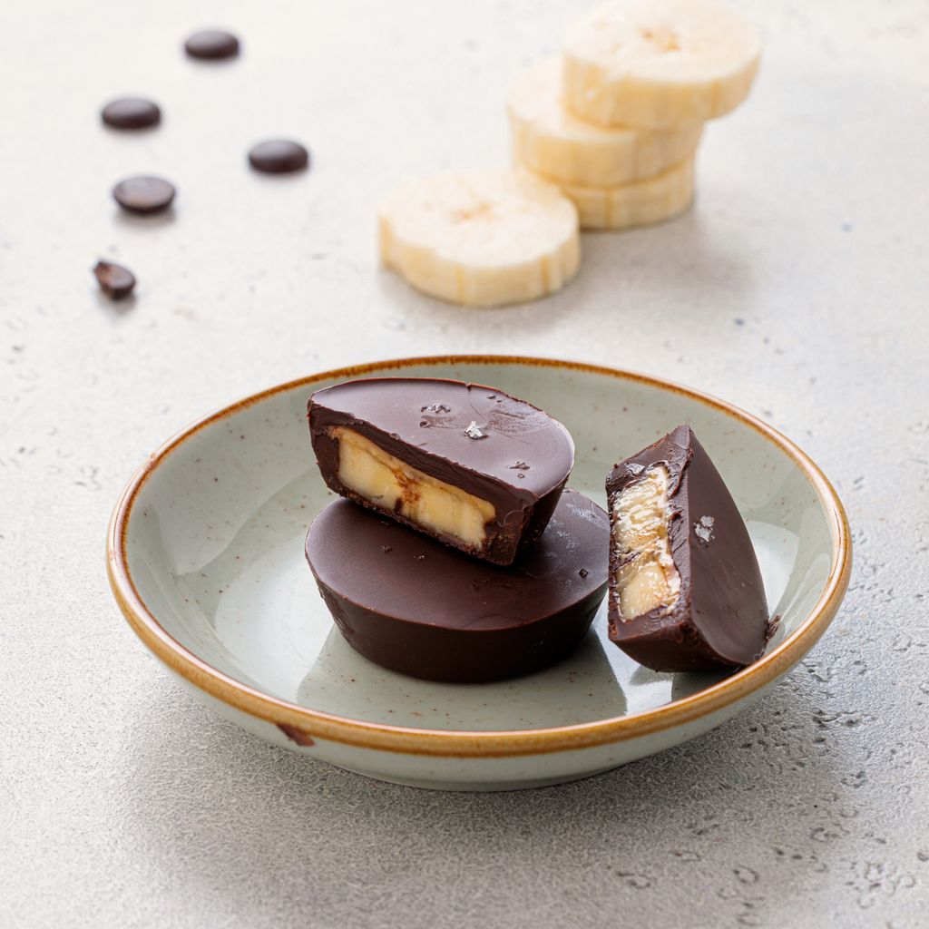 Choco PB Banana Bites